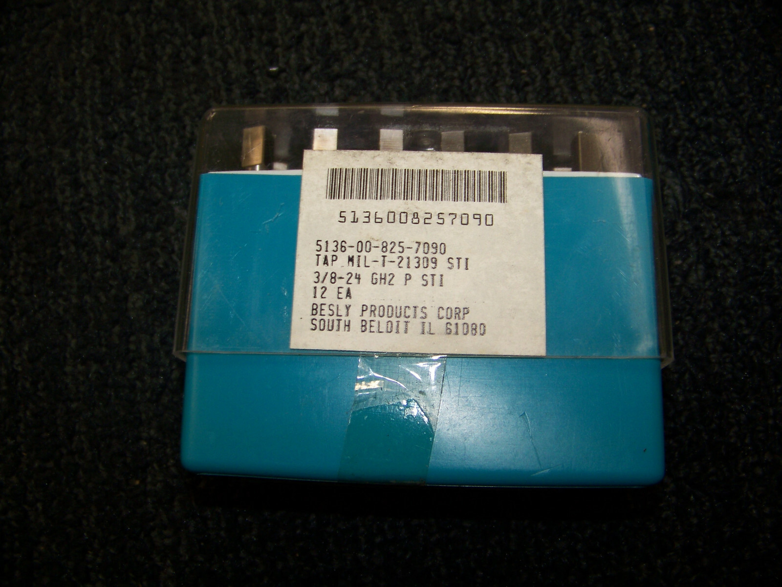 Besly Cutting Tools 3/824 TI HS GH2 P STI Tap 12 ea. 5136008257090