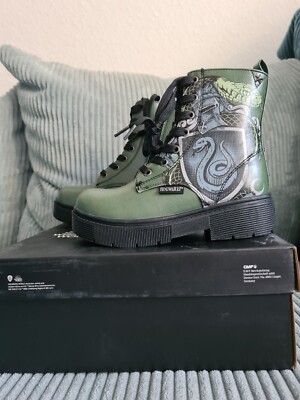 Boots/Stiefeletten ''Slytherin'' Harry Potter Grösse 31 Neu