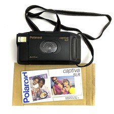 Vtg 90s Polaroid Captiva SLR Camera 95 Film Autofocus Instant Capture