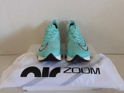 WMNS NIKE ZOOM ALPHAFLY NEXT% HYPER TURQUISE-WHITE-BLACK SZ 7
