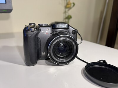 Canon Zoom Lens 12x15 6.0-72.0mm 1:2.7-3.5 + Power Shot S3 IS 6MP
