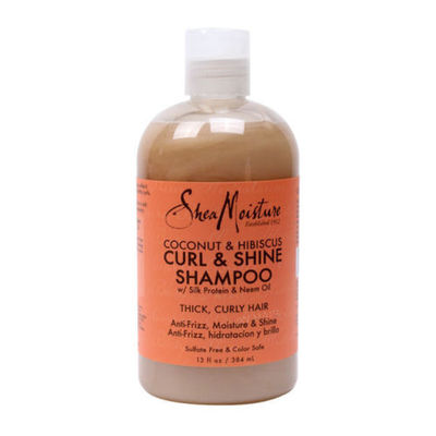 Shea Moisture Coconut & Hibiscus Curl & Shine Shampoo 384ml