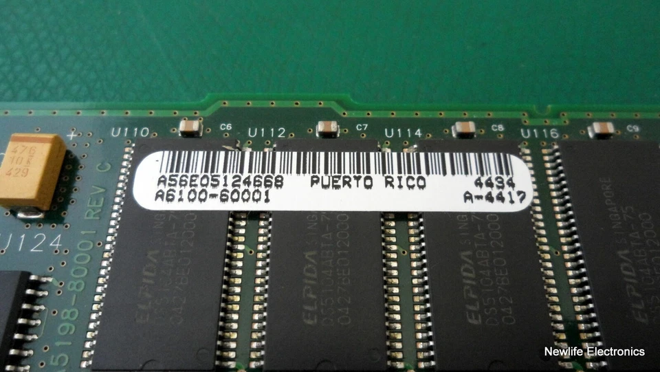 HP A6100-69001 2GB PC-133 SDRAM Server Memory A6100-60001 - Image 2 of 3