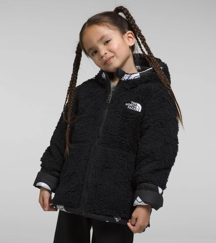 Chaqueta con Capucha Cremallera Completa Chimbo Montaje Reversible The North Face Negra Talla 3 Foto 4 de 4