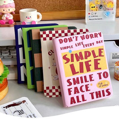 A7 Retro Cartoon Notebook Portable Pocket Student Mini Journal Book Cute Notepad