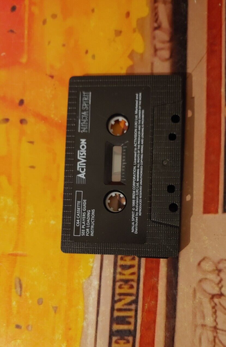 Ninja Spirit (Activision 1988) Commodore 64 (Tape Box) works 8-bit classic - Bild 3 von 3