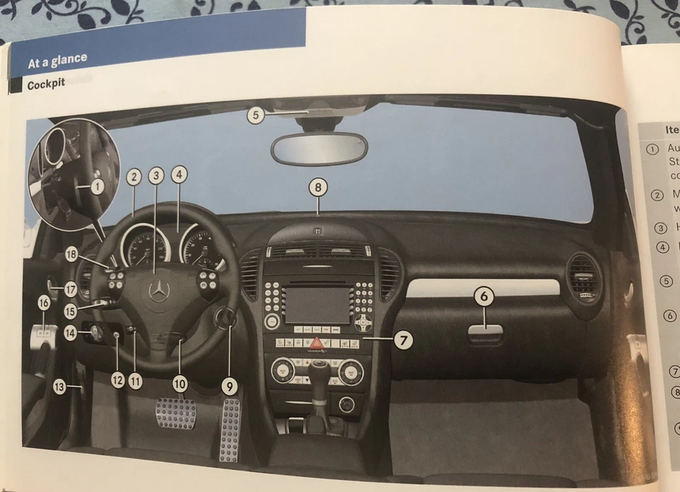 2007 MERCEDES SLK CLASS OWNERS MANUAL NAVI SLK55 AMG 5.5L FULL OEM SET CLEAN A+ - Изображение 3 из 4