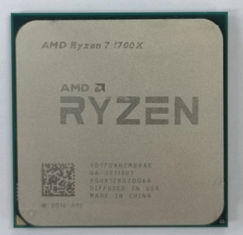 R7 1700X AMD Ryzen 7 1700X AM4 CPU Processor 3.4 GHz 8-core 16MB Desktop 95W - Picture 1 of 1