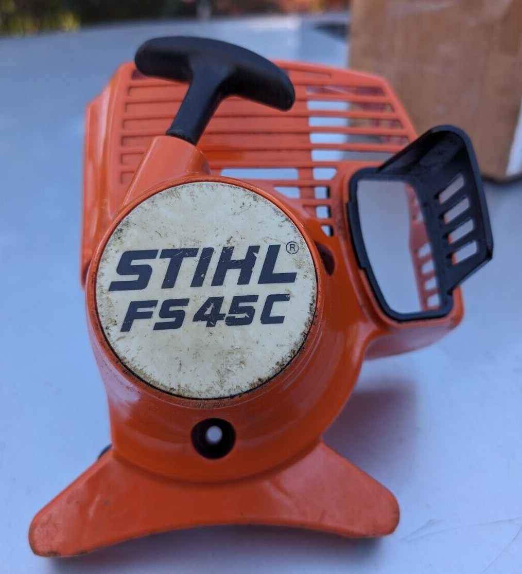 STIHL Fs45c String Trimmer Recoil Rope Starter Assembly OEM 4140 190 ...