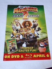 MADAGASCAR 2 - ESCAPE 2 AFRICA ORIGINAL POSTER Video Shop DVD 42x59.2cm