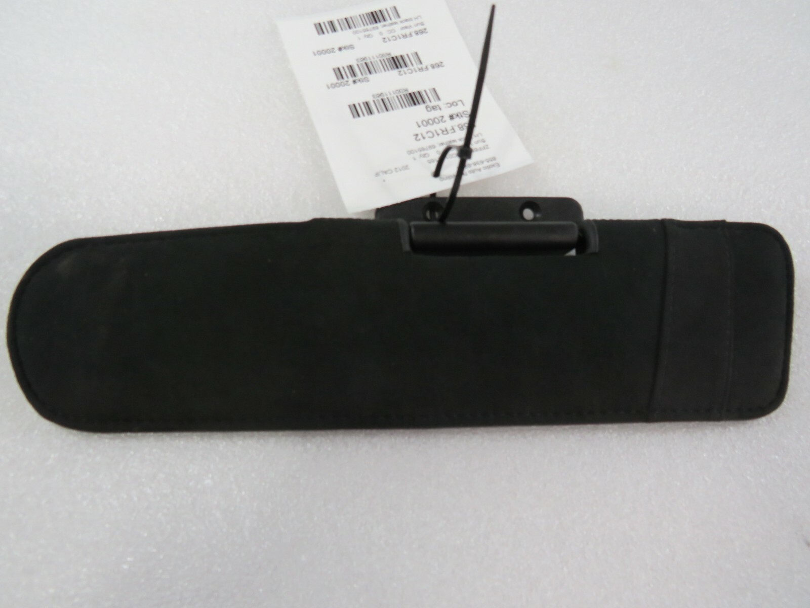 Ferrari California, LH, Left Sun Visor, Black Leather, Used, P/N 69765100
