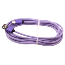 For iPhone 16/Pro/Max/Plus - Purple 10ft USB-C Cable Extra Long Fast Charger