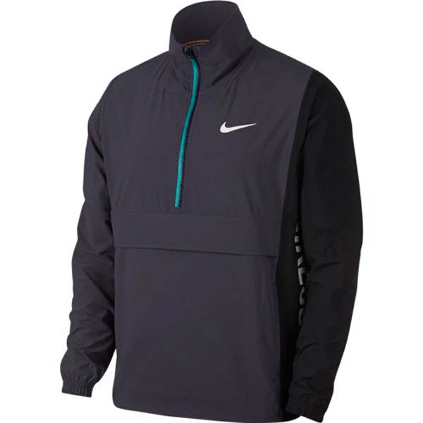 Nike Men s Court Stadium Tennis Jacket Windbreaker Black Size XL