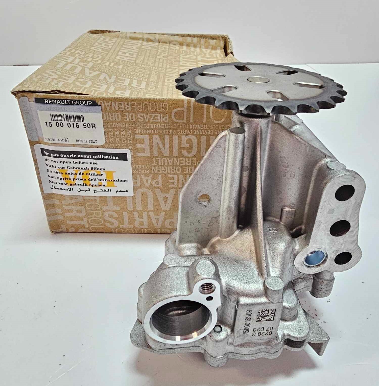 Pompe d'huile Renault 150001650R d'origine pour moteur 1.6 dCi Koleos Trafic III