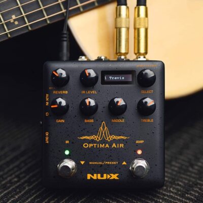 NUX Optima Air Dual-Switch Acoustic Guitar Simulator, Capture