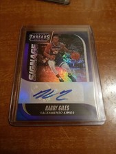 HARRY GILES 2018-19 PANINI THREADS SIGNAGE AUTOGRAPH AUTO KINGS DUKE