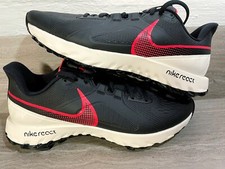 🔥Nike React Infinity Pro GOLF Shoes Mens Size 9.5 / CT6620-002 Black Crimson