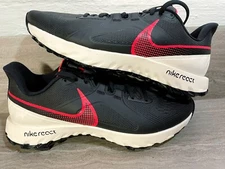 🔥Nike React Infinity Pro GOLF Shoes Mens Size 9.5 / CT6620-002 Black Crimson