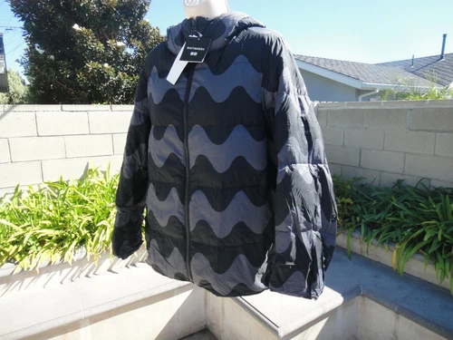 Uniqlo x Marimekko ULTRA LIGHT DOWN COCOON PUFFER Parka Short Coat Grey or Blue