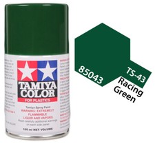Tamiya 85043 TS-43 Racing Green Lacquer Spray Paint 100ml - US