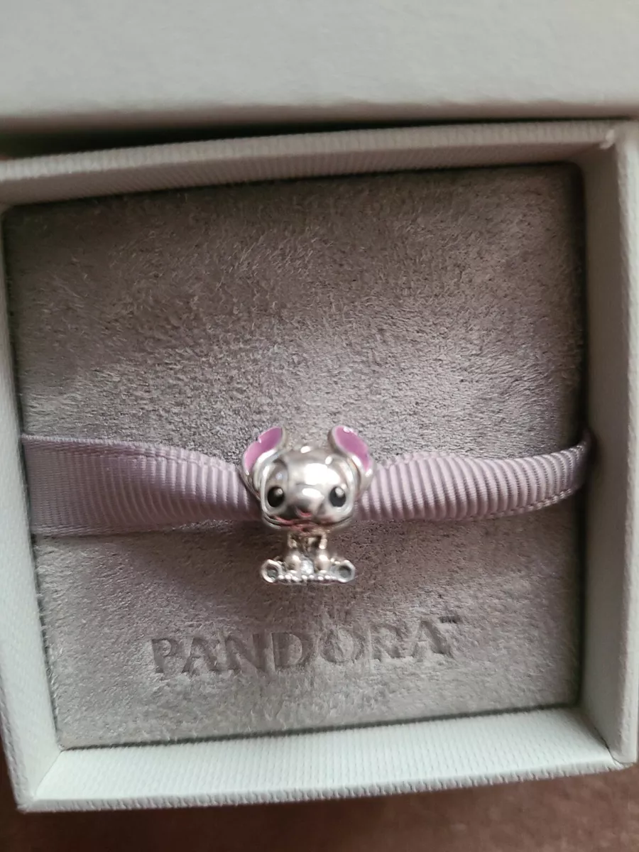 New 100% Authentic PANDORA 925 Disney Lilo and Stitch Charm