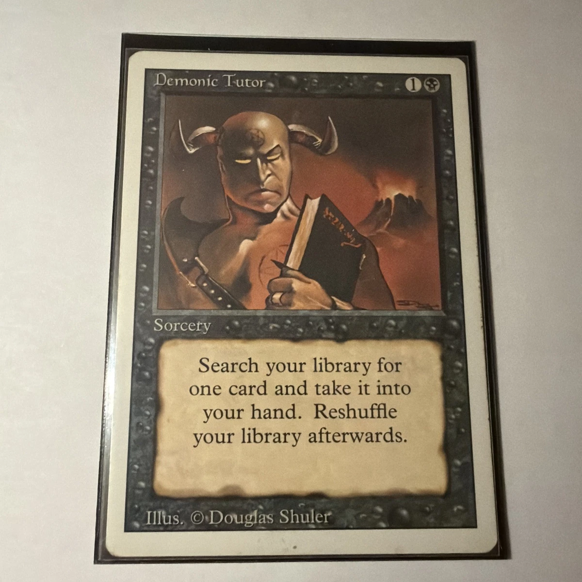 Demonic Tutor Magic: The Gathering Individual Trading Card Games