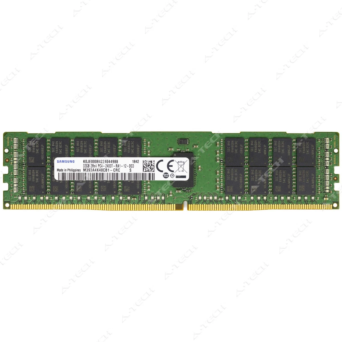 Samsung PC4-19200 (DDR4-2400) Bus Speed Computer RAM 32 GB Total