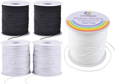 Sturdy Elastic String Cord and Durable Nylon Cord String for Jewelry Making, Bra