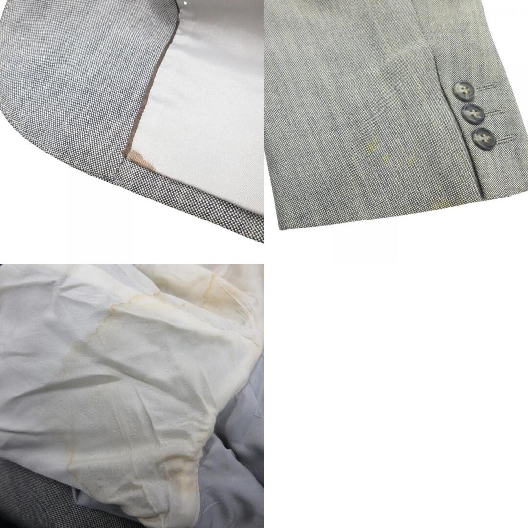 GIVENCHY Tailored Jacket Blazer Single 2 Buttons Unlined Old Vintage Gray Men's thumbnail 10