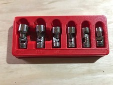 Snap On 206AFSA 3/8Dr. 6pt SAE Flank Drive Shallow Universal Socket Set Snap On 206AFSA 3/8Dr. 6pt SAE Flank Drive Shallow Universal Socket Set