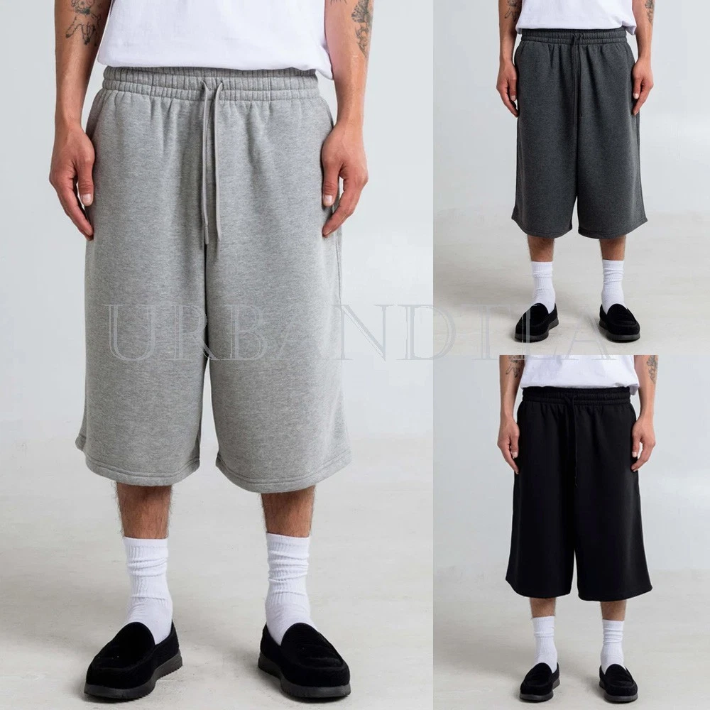 Shaka Wear Men's Baggy Fleece Shorts (S-3XL)