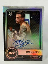 2019 Topps UFC Museum Collection James Krause Auto 1st Auto 32/99