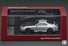 Supra JZA80 RZ Silver 1/64 Scale Diecast Miniature Car