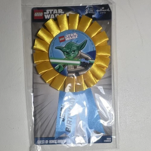 LEGO Star Wars Yoda Birthday Guest-of-Honor Ribbon Party Accessory 2012
