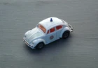 CORGI 373 Vintage VW VOLKSWAGEN 1200 BEETLE POLICE Emergency Car 1970