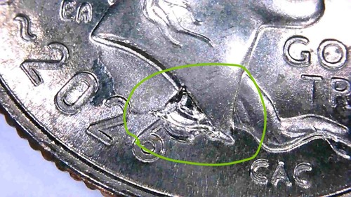 2026-P Emerging Liberty Dime Small Die Chip Error – Neck/Date Area UNC Lot of 3