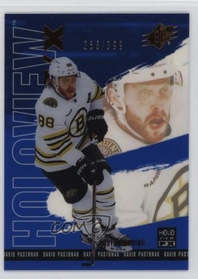 2024-25 SPx Holoview F/X Blue 258/399 David Pastrnak #HV-19 yy4