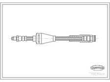 Flexible de frein Fiat PANDA