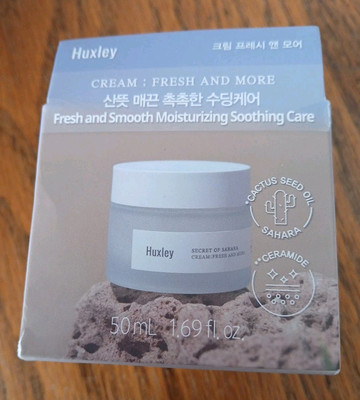 Huxley Cream : Fresh And More- Fresh And Smooth Moisturizing Soothing Care 50ml 
