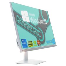 AIO ALL IN ONE i7 27" WIN11 8GB 240GB GPU GT710 1GB PC COMPUTER EDITING GAMING