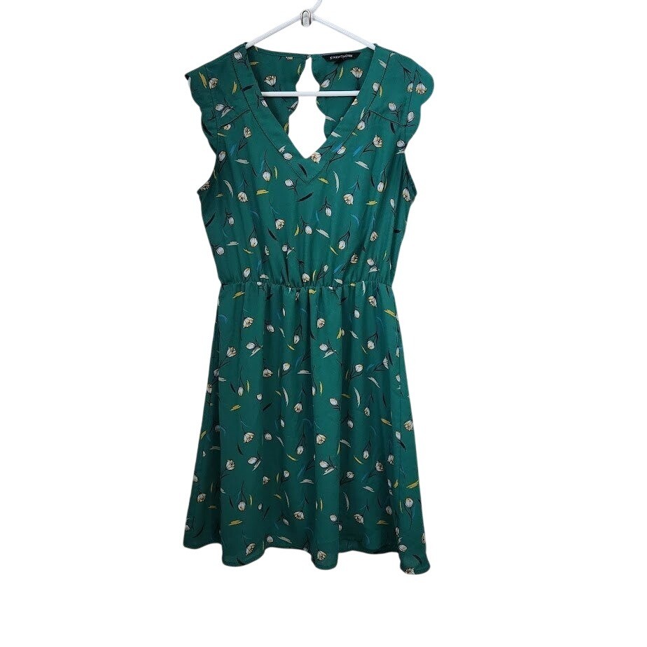 green emerald velvet dress 41 Hawthorn main image 0