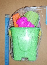 2 x 5 Piece Travel-Sized Bucket and Spade Sets (READ DESCRIPTION BEFORE BUYING)