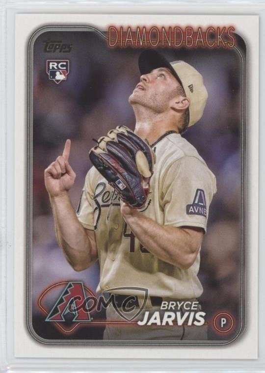2024 Topps Series 2 Golden Mirror Image Variation Bryce Jarvis #363 3vl