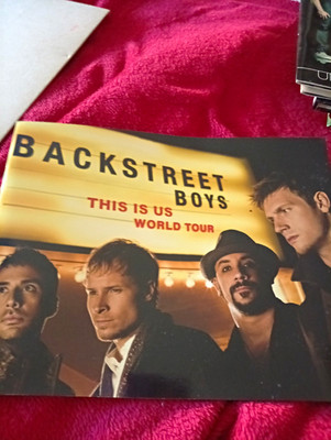 Backstreet Boys  This Is Us  Tourbuch Sehr Guter Zustand