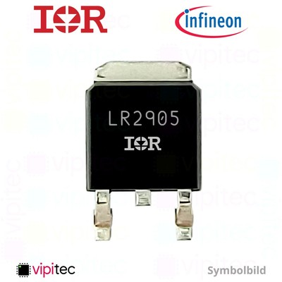 IRLR2905TRPBF N-Kanal MOSFET 55V 42A 110W 84ns SMD DPAK TO-252AA 2905 IRLR2905