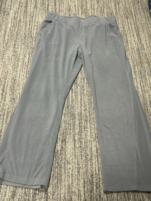 Columbia Fleece Pants Base Layer Mens Extra Large Gray Warm Outdoors Hiking