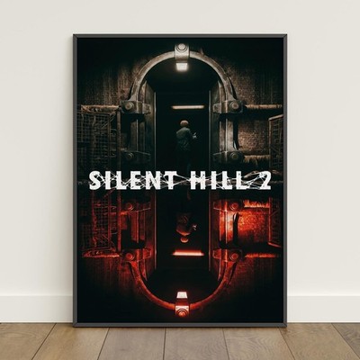 salaページ（マヒル2）プレゼントレイかシン Silent Hill 2 James Sunderland Wall Art Poster – Horror Game Print