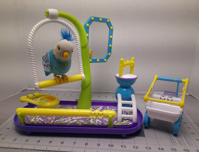 Little Live Pets Bird Cage Playset - Interactive Bird & Accessories