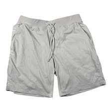 Lululemon T.H.E. Short 9 Inch Liner Mens XL Light Gray Training Shorts