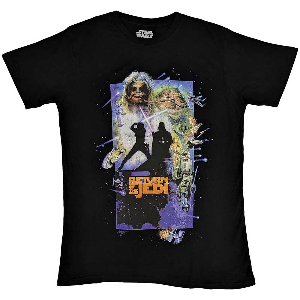Star Wars Unisex T-Shirt: Return Of The Jedi Poster (Small)